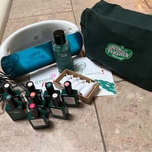 Manucurist Green Flash Jel Nail Polish kit